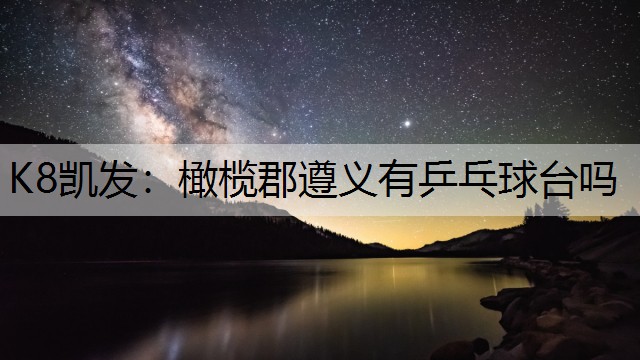 橄榄郡遵义有乒乓球台吗