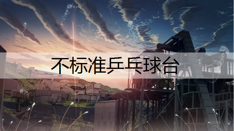 不标准乒乓球台