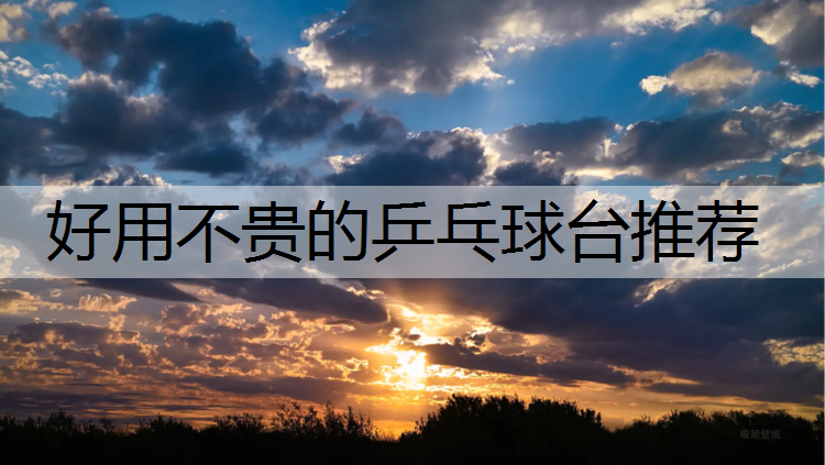 好用不贵的乒乓球台推荐