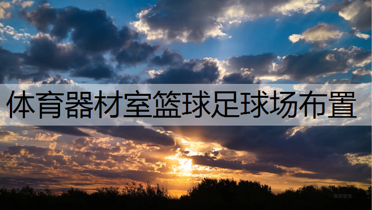 体育器材室篮球足球场布置