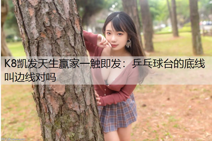 乒乓球台的底线叫边线对吗